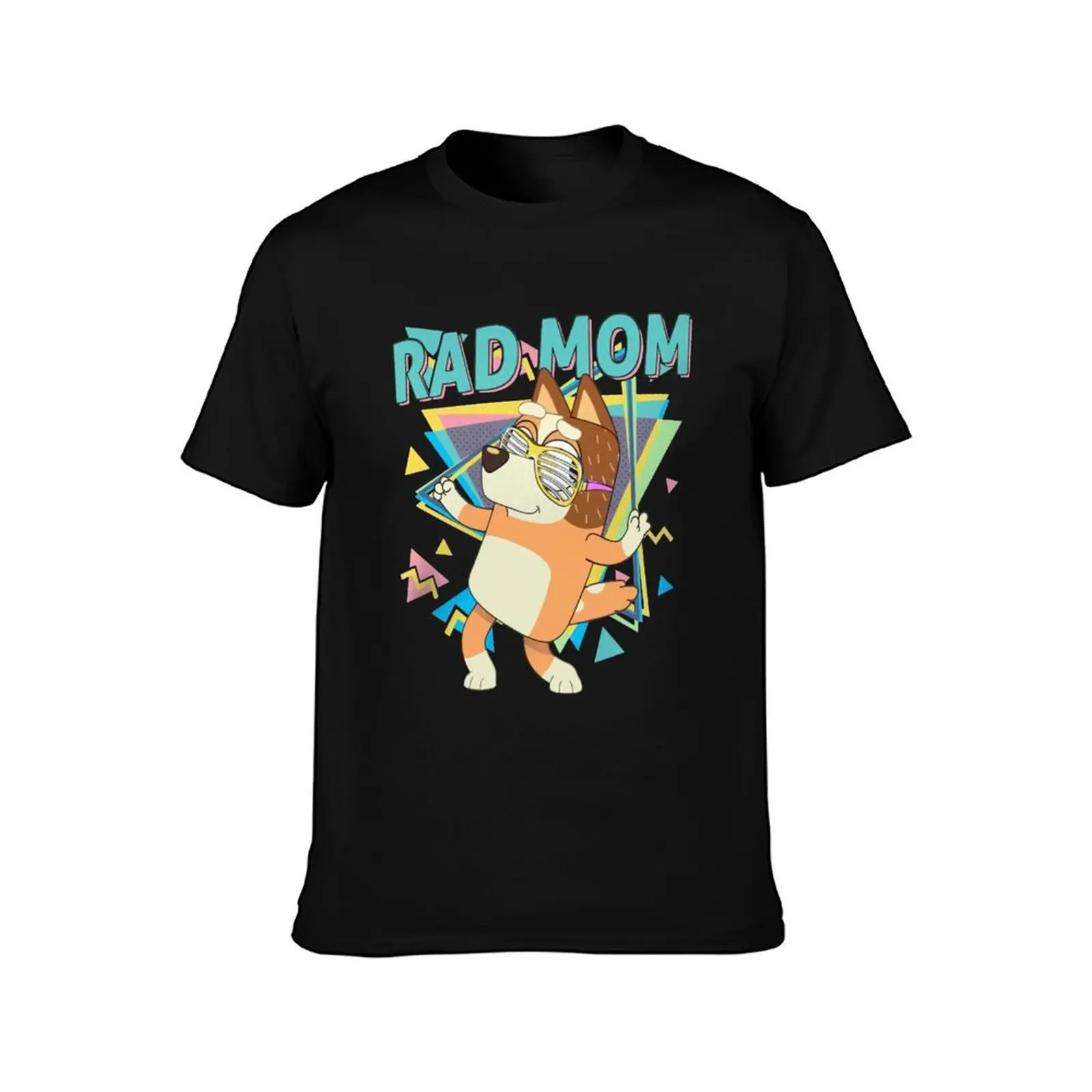 Rad Mom T-Shirt man t shirt oversized graphic tee sweat shirts, men