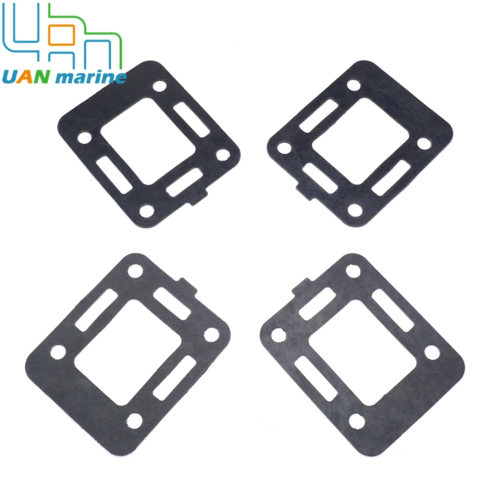 4Pcs Exhaust Elbow Riser Gasket For MerCruiser SternDrives 2.5L 3.0L Alpha 1 27-997772 27-99777-2 27-99777B2 27-52076