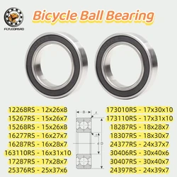 2/4pcs of 173010RS 17x30x10mm Bicycle Hub Bearing 15267 24377 6802 6803 6900 6902 6903 -2RS for Bike Wheel Bottom Bracket Repair