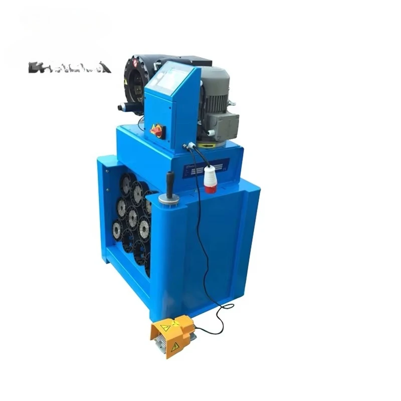 P52 P32 P20 Automatic hydraulic rubber hose pressing machine, PLC control