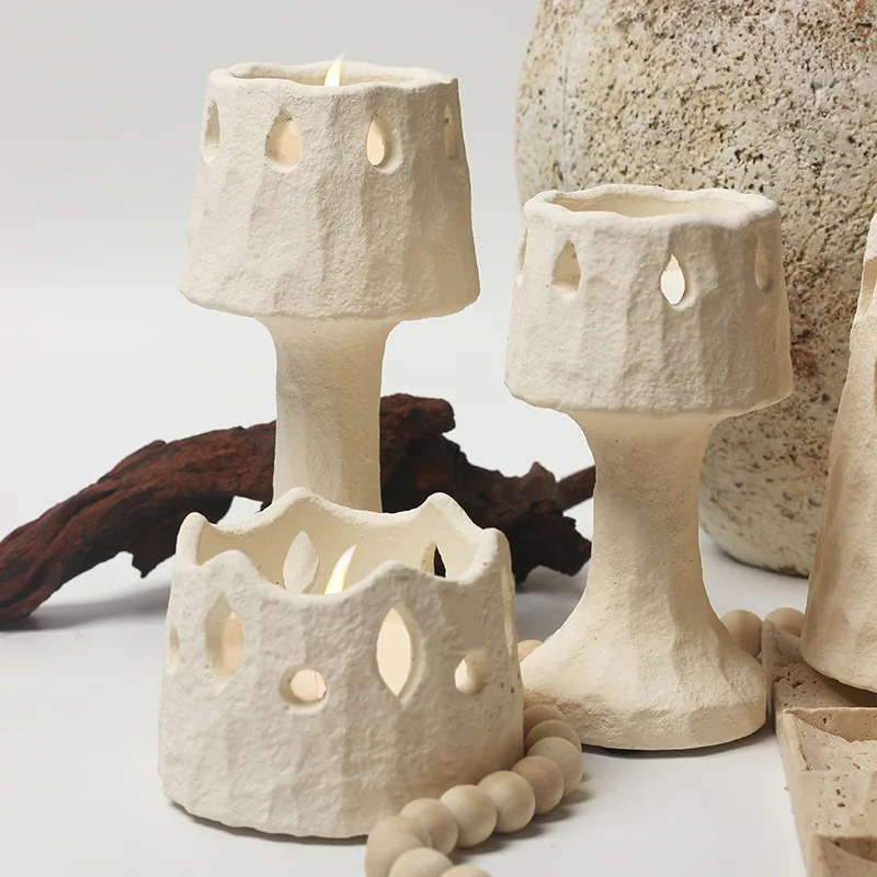 

DIY Candle Container Home Decoration Cement Candle Cup Aromatherapy Candle Empty Cup Room Decor m