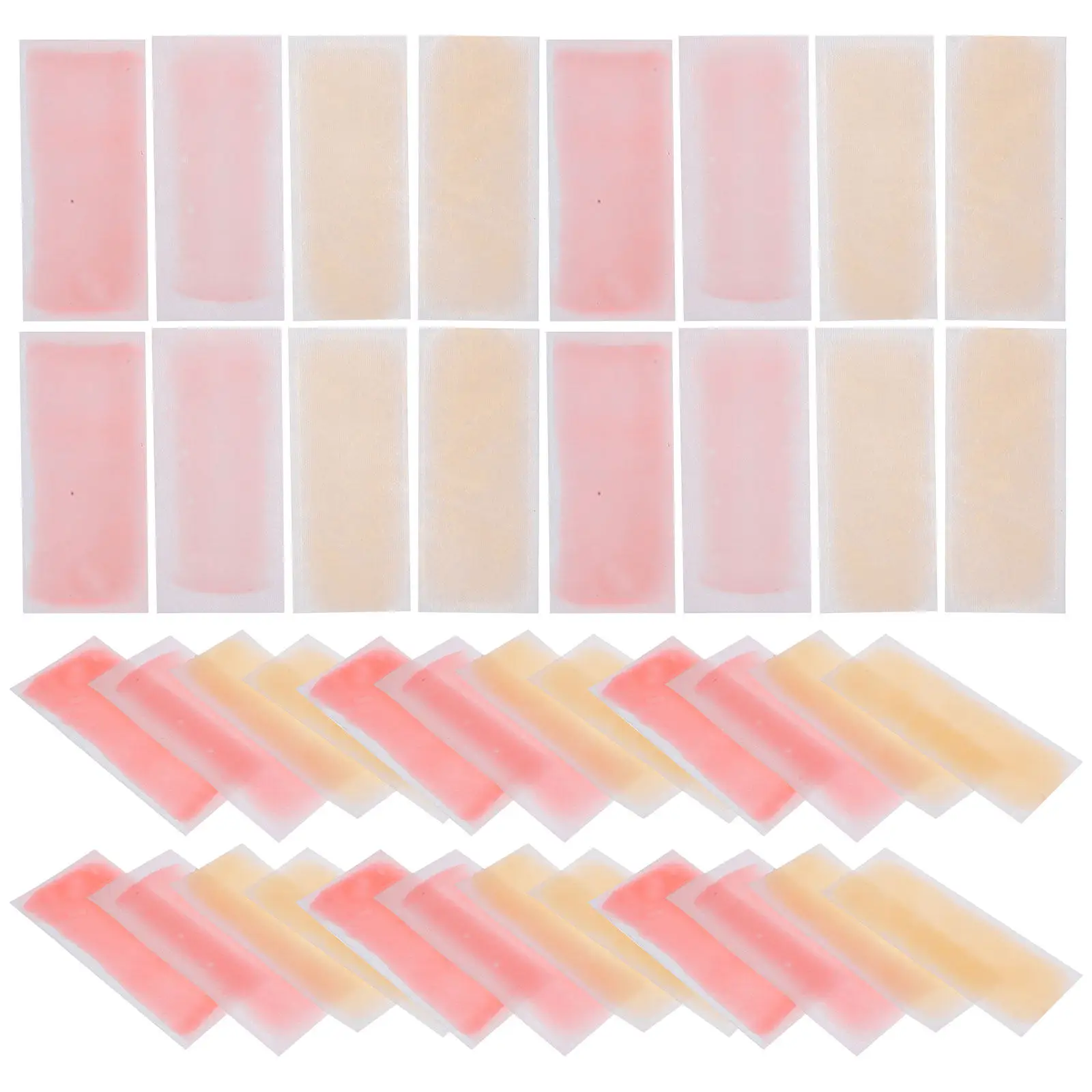 

40Pcs Cooling Patches Mild Skin Friendly Fever Relief Practical Portable Summer Cooling Sheets Children Outdoor Use