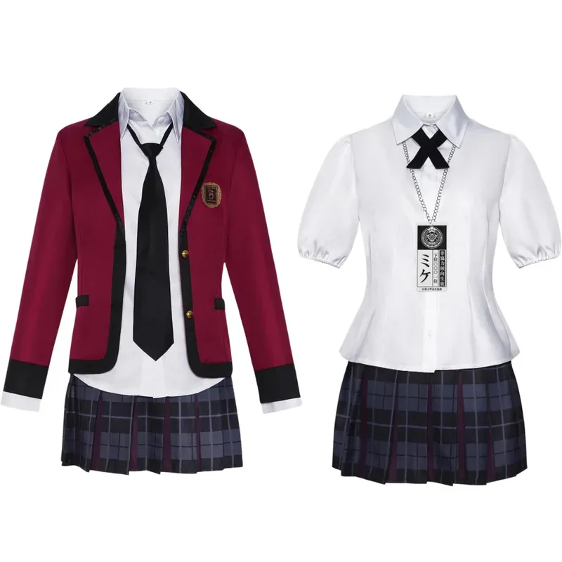 

Anime Jabami Yumeko Saotome Meari Cosplay Jabami Yumeko Costume Synthetic Wig Jabami Yumeko Role Playing Costumes