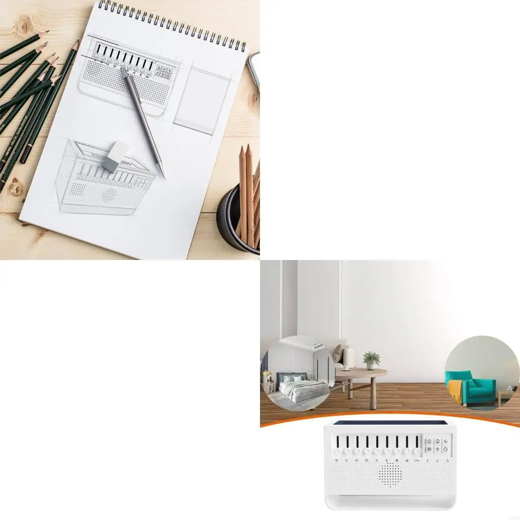 Bedroom Sleep Assistant Machine Highlighting Flame Counseling Surrounding Noise Combiner And Fog Function