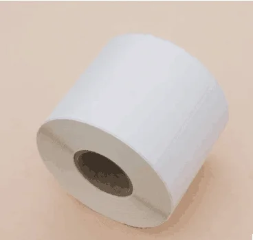 لاصق ملصق حراري ورق لاصق 58 مللي متر * 40 مللي متر * 700 قطعة/لفة طباعة ملصقات POS للسوبر ماركت مخصص OEM ، 100 لفات/كرتون