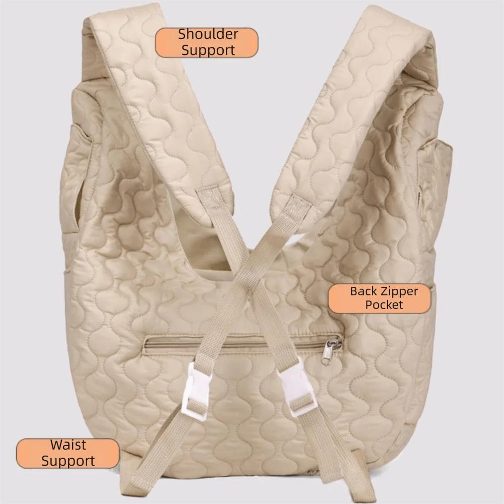 

Waterproof Pet Dog Backpack Wear Resistant Cross Strap Cat Carrying Bag Hand Free Large Capacity Pet Transport Bag Street