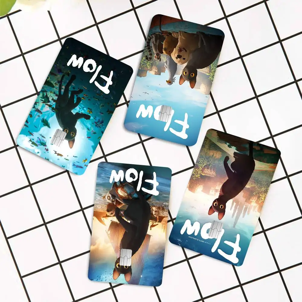 Flow Movie Anime Spend Or Save Funny Shell On Off Ultra Thin No Fade Sticker Skin Cover Film For Debit Credit Card