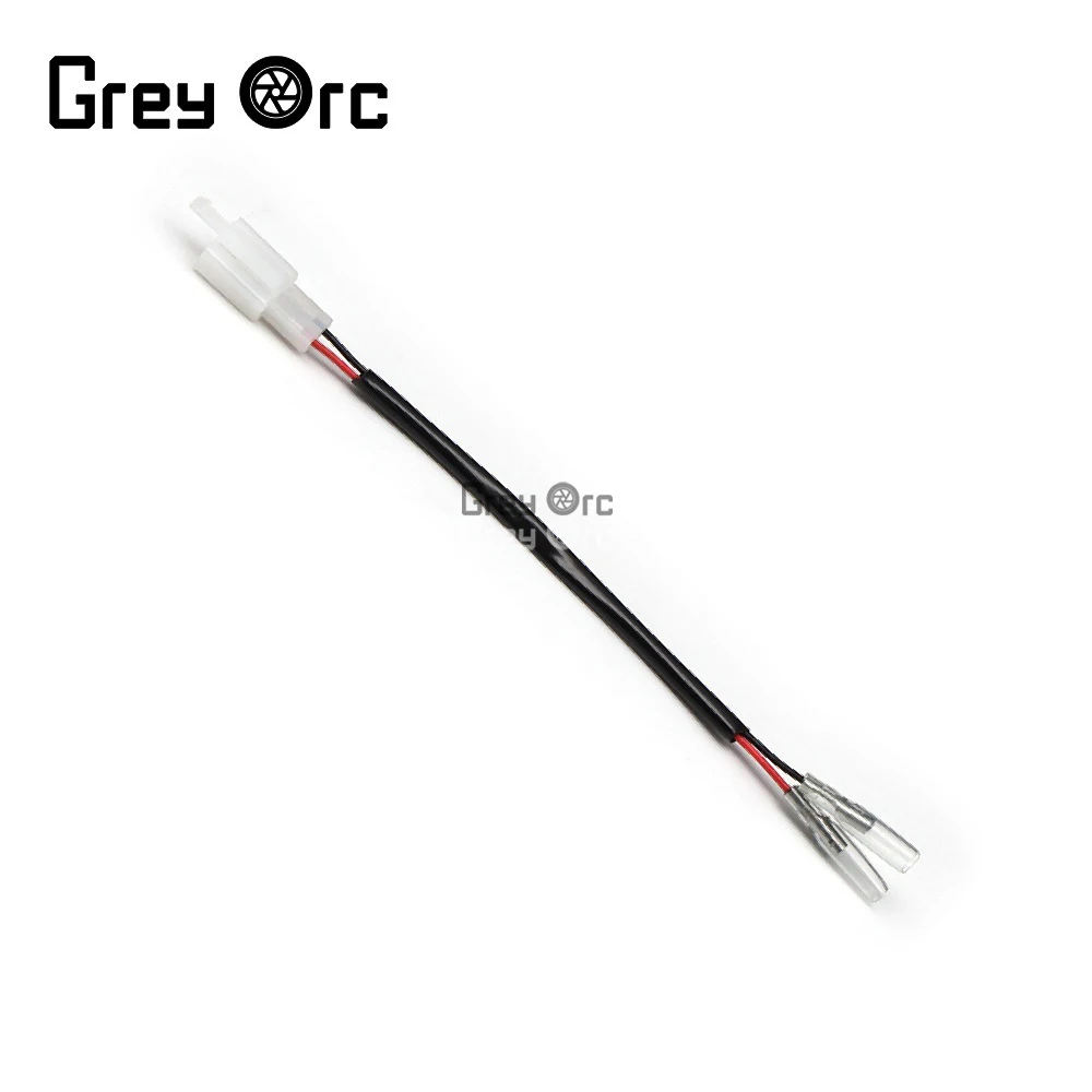 For Kawasaki Z1000 Z900 Ninja ZX14R ZX-6R ZX-10R H2 ZX1000 License Plate Light Wire Adapter Plug Connector Cable Versys 1000