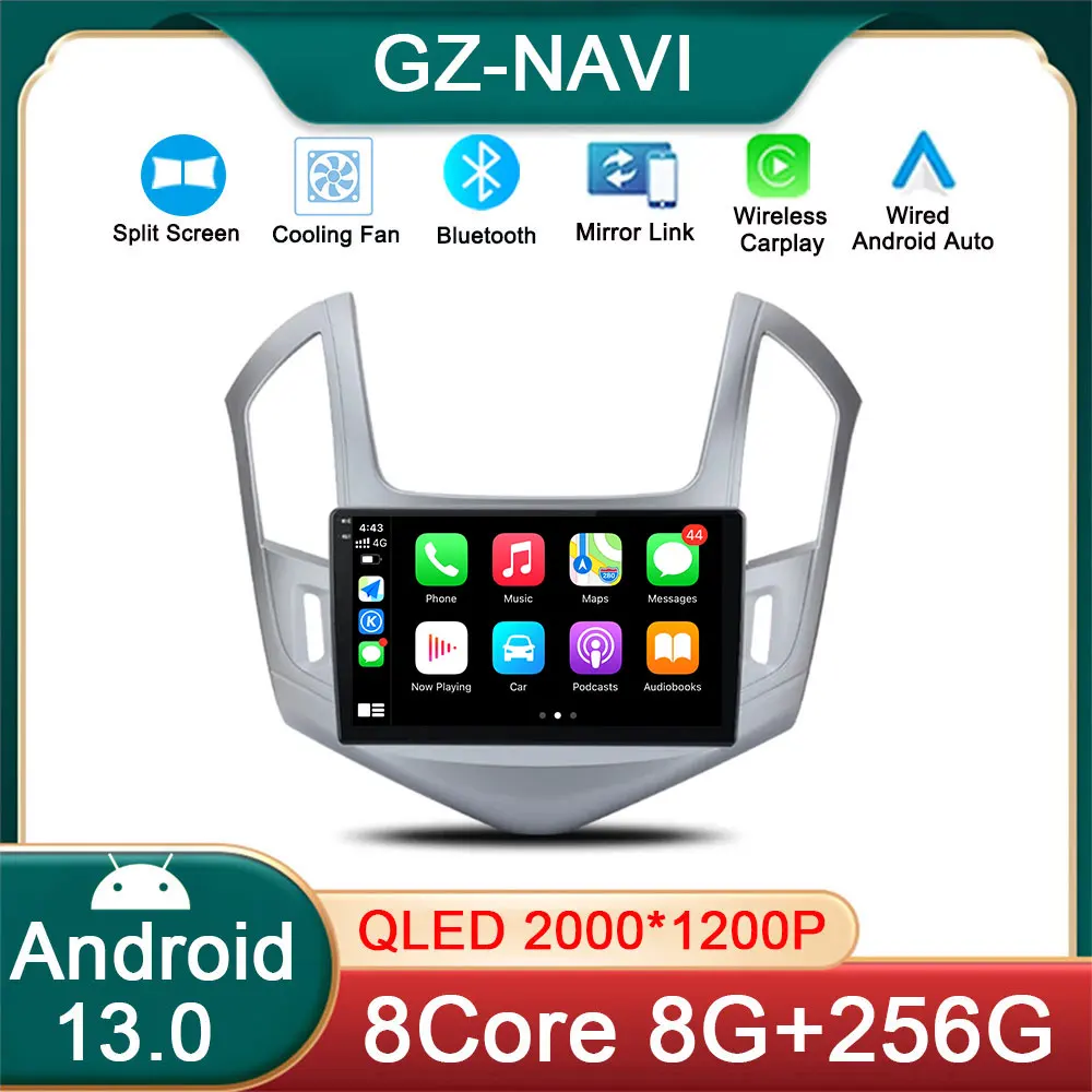 

Car Player Android Auto Radio For Chevrolet Cruze J300 J308 2012 - 2015 Car Screen 4G Car Multimedia GPS Autoradio