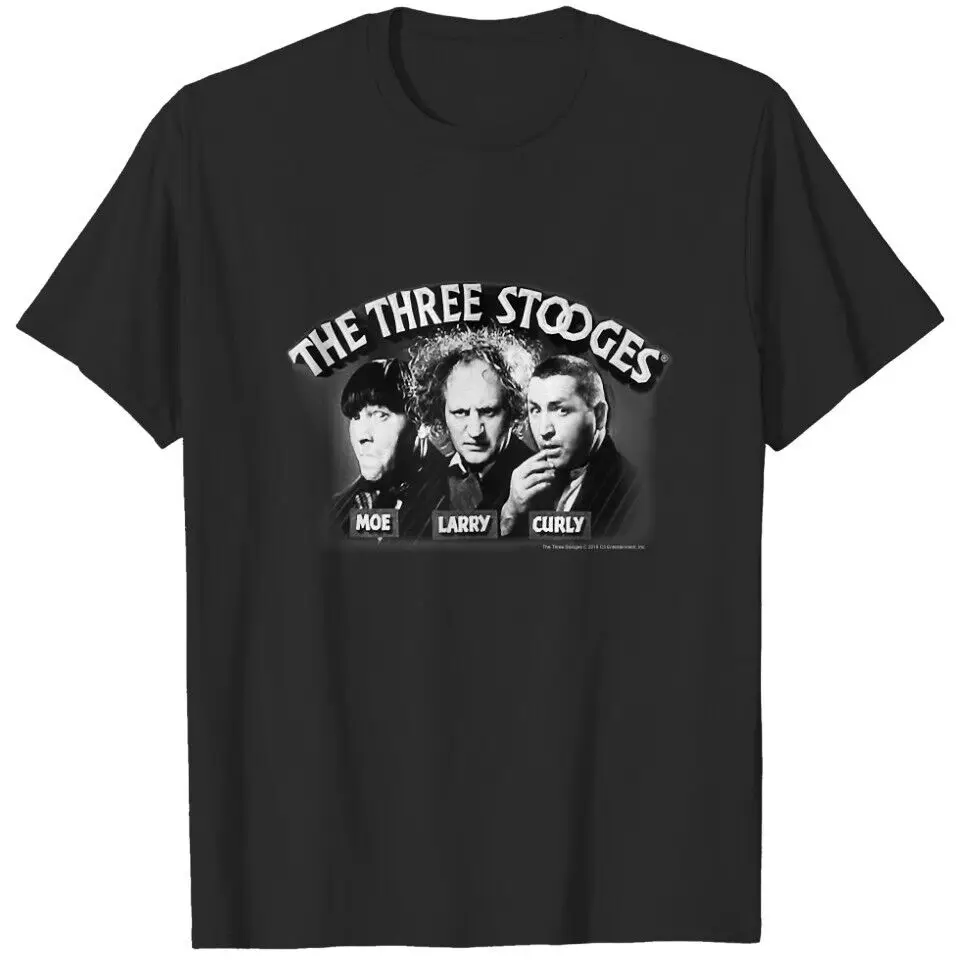 

The Three Stooges открытые кредиты футболка все размеры S-5XL подарок для фанатов