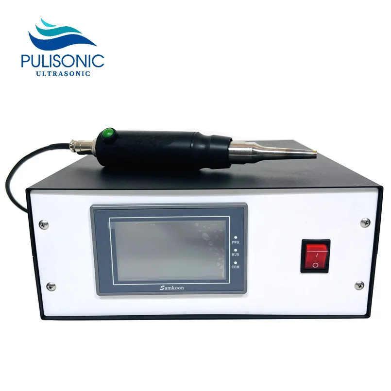 

Easy To Operate Plastic Welding Machine 28KHz Handheld Ultrasonic Spot Welder For ABS PE PVC Material