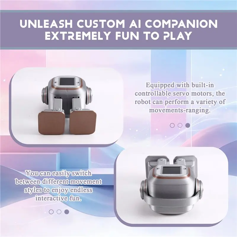 AS96-Intelligent Emotion EMO Robot Touch Interaction AI Electronic Pet Perceptions Feedback And Companionship