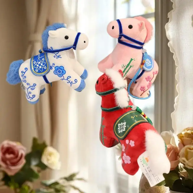 

Newborn Present Pony Doll; 2026 Horse Year Theme Plush Toy Ornament, Soft and Realistic Design