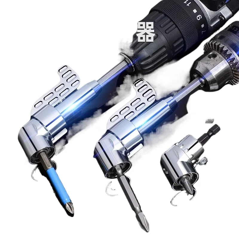 

Batch Corner Turning Screwdriver Electric Drill 90 Degree Turning Electric Corner Universal Right Angle Sleeve Extended