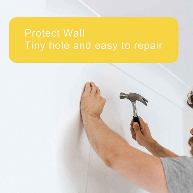 BAAG-70 PCS Pequenos pregos pendurados, pregos de imagem fixadores de cabeça plana para molduras quadro de suspensão para trabalhar madeira