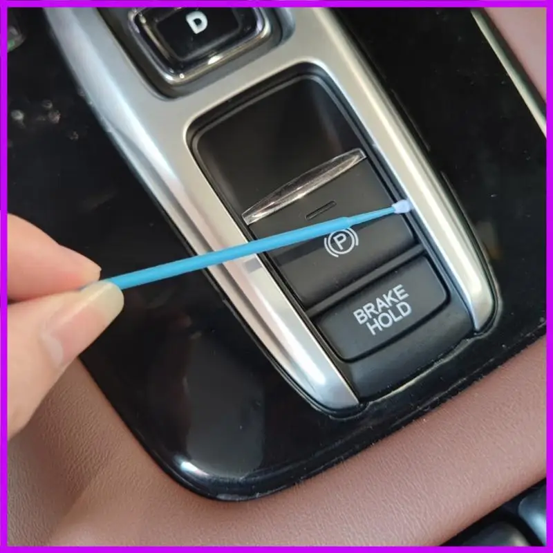 R9CC 100pcs/lot Brushes Paint Touch Up Paint Micro Brush Tips Auto Mini Head Brush Car Parts Head Mini Applicator
