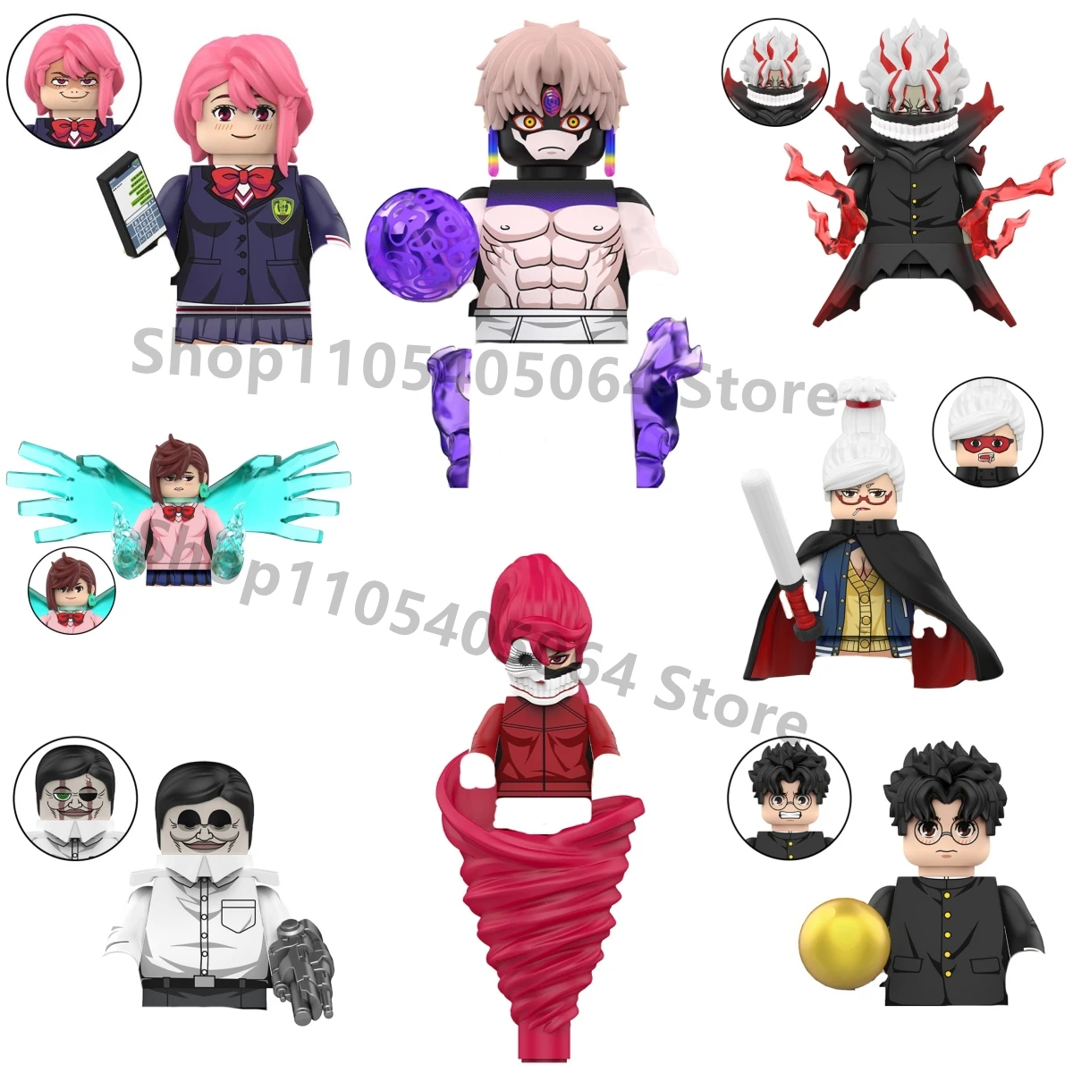 Dandadan Ayase Momo Takakura Ken Shiratori Aira S.H.Figuarts Action Figure Building Block Anime Model Decora Toy Gift