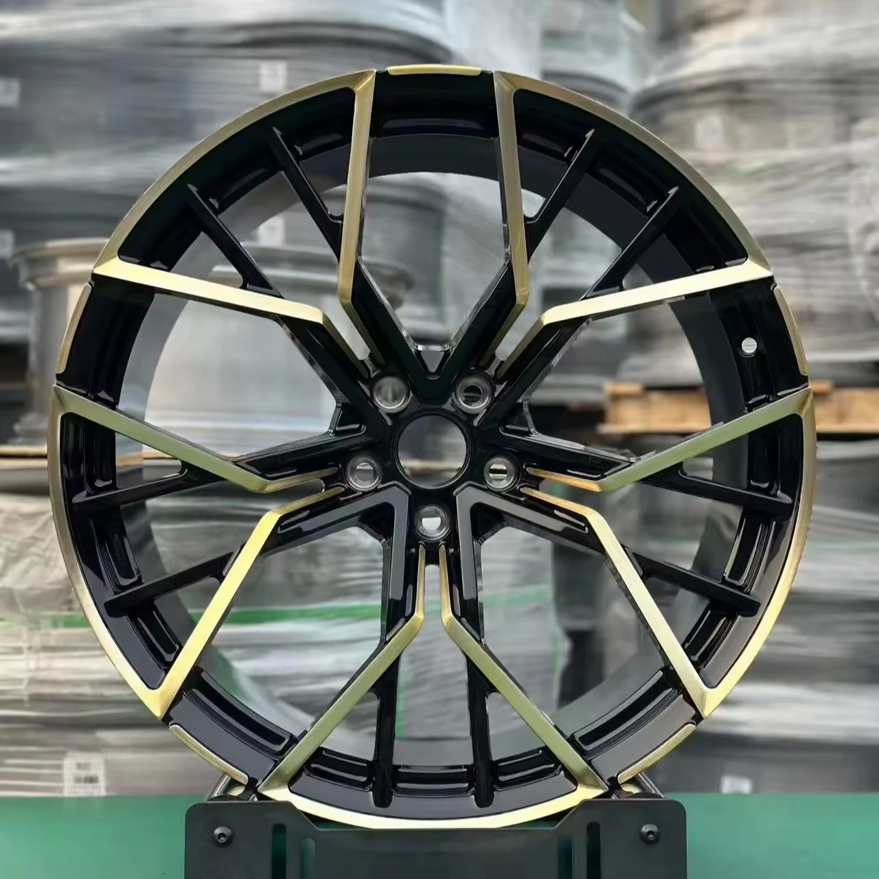 Multi Colour 16 17 18 19 20 21 22 23 24 Inch Forged Wheel 5x112 5x114.3 5x120 Aluminum Alloy Rim