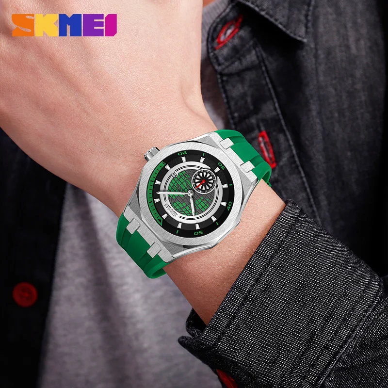 SKMEI Original Quartz Watch Fashion Mens Wristwatch Waterproof Sport Luxury Brand with Date Man Clock reloj hombre