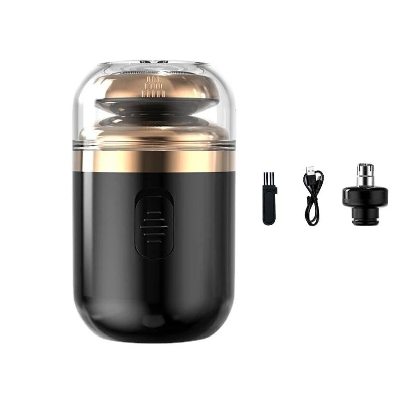 Electric Shaver Mini Travel Razors Pocket Size Washable Beard Nose Hair Trimmer