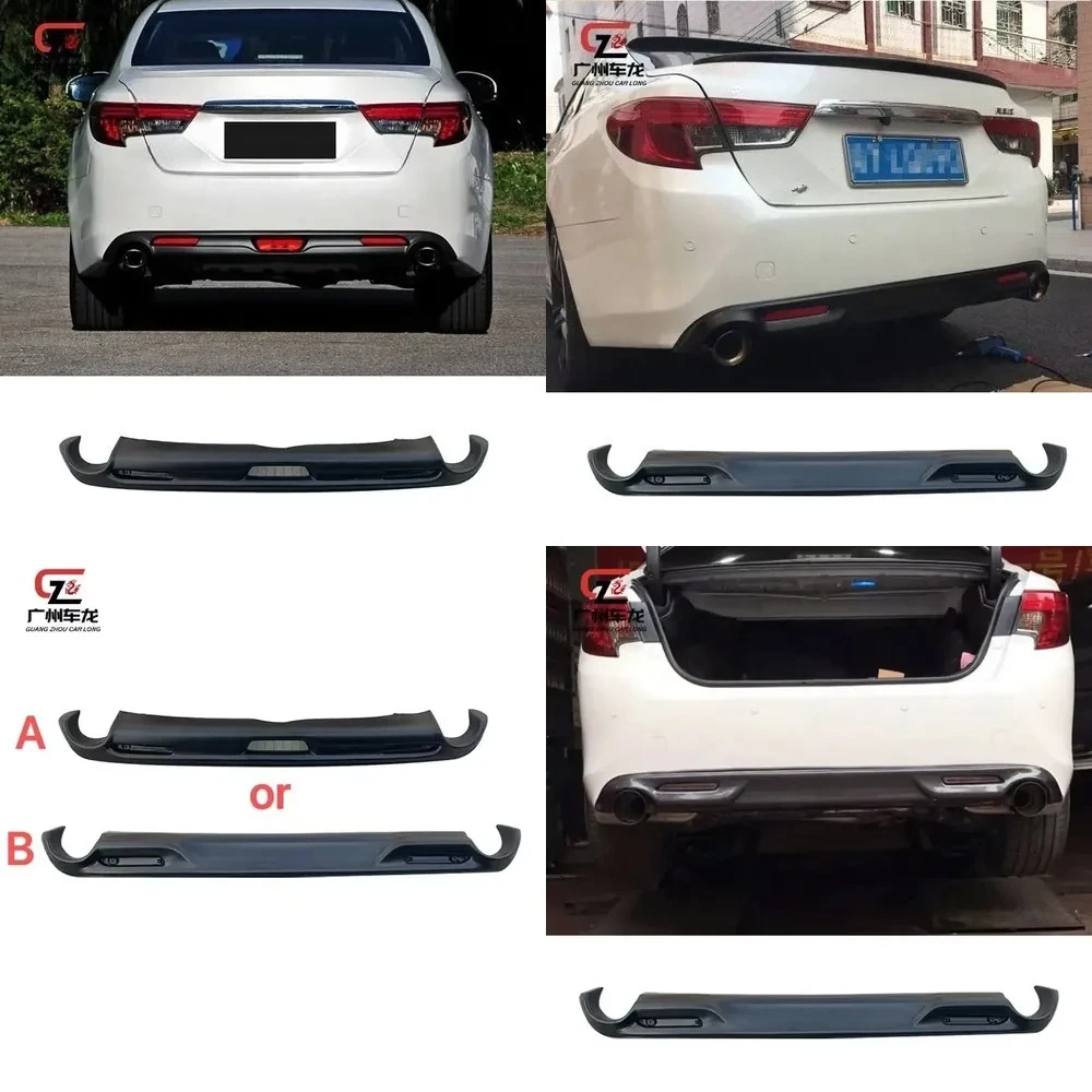 

Factory Direct PP Plastic Car Bumper Rear Lip Rear Diffuser for Reiz Mark X 2013-2014 Car Bodykit
