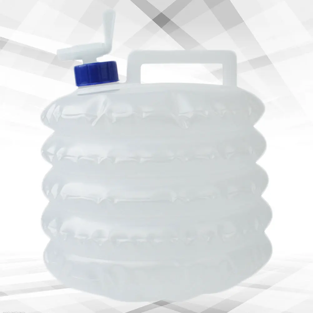 

3 L Buckets Telescopic Water Car Accessories Camping Flexible White Foldable Bag