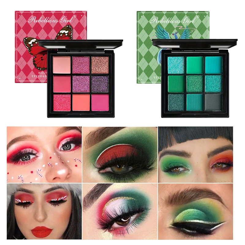 Jeffree Star Eyeshadow Look: The Ultimate 9-Color Glitter Palette