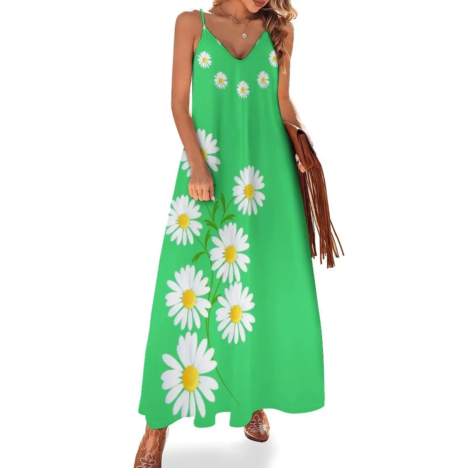 

Daisy's Sleeveless Dress chic and elegant woman dress Woman's evening dress