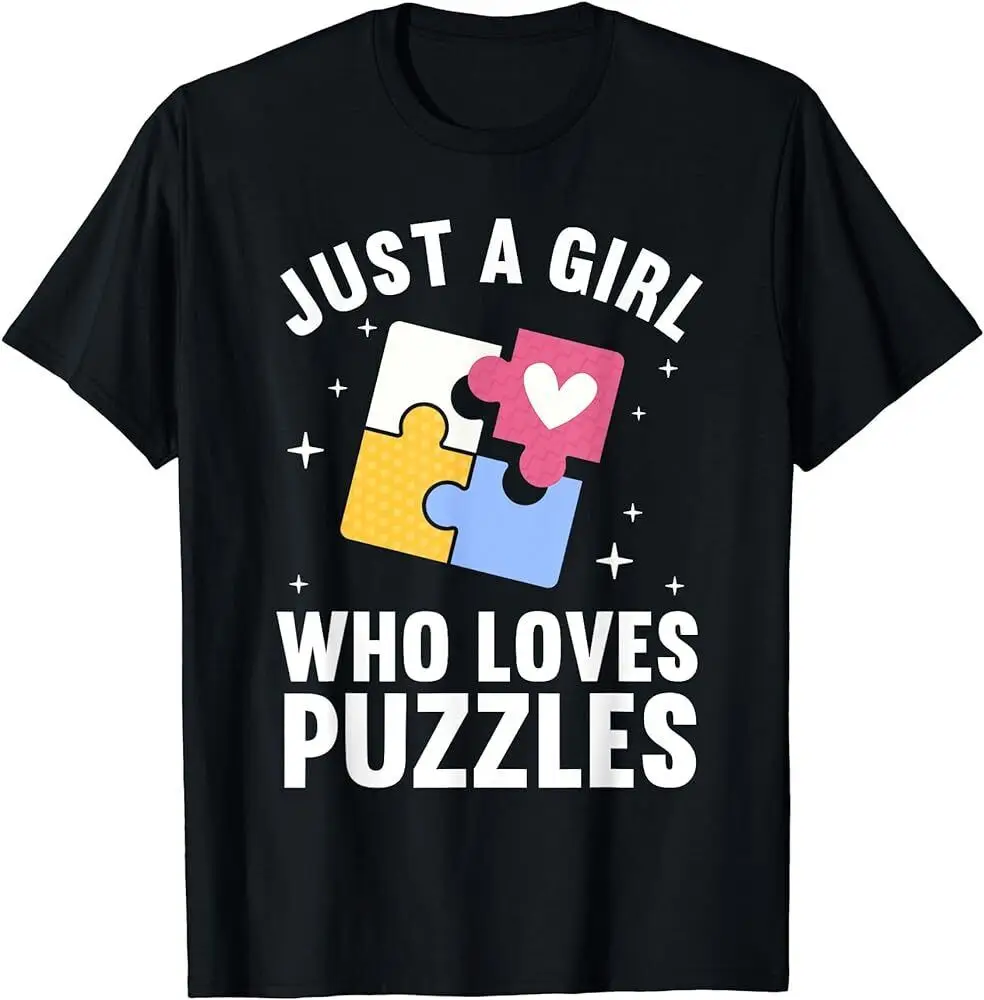 Best Puzzle Art For Women Girls Jigsaw Piece Puzzle Lovers T-Shirt