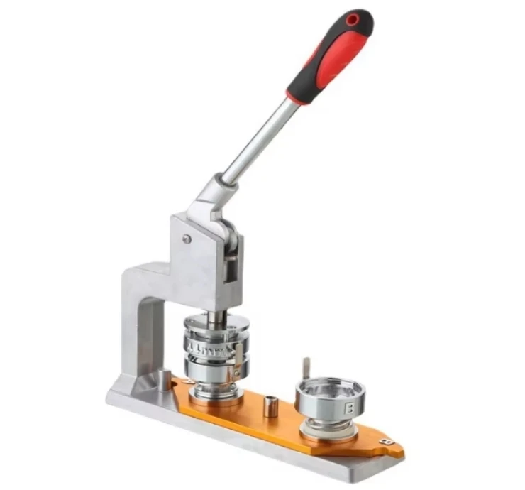 Industrial Equipment 58MM Customizable Full Set Cutting Tools Consumables Pin Button Machine Badge Refrigerator Magnet Machinery