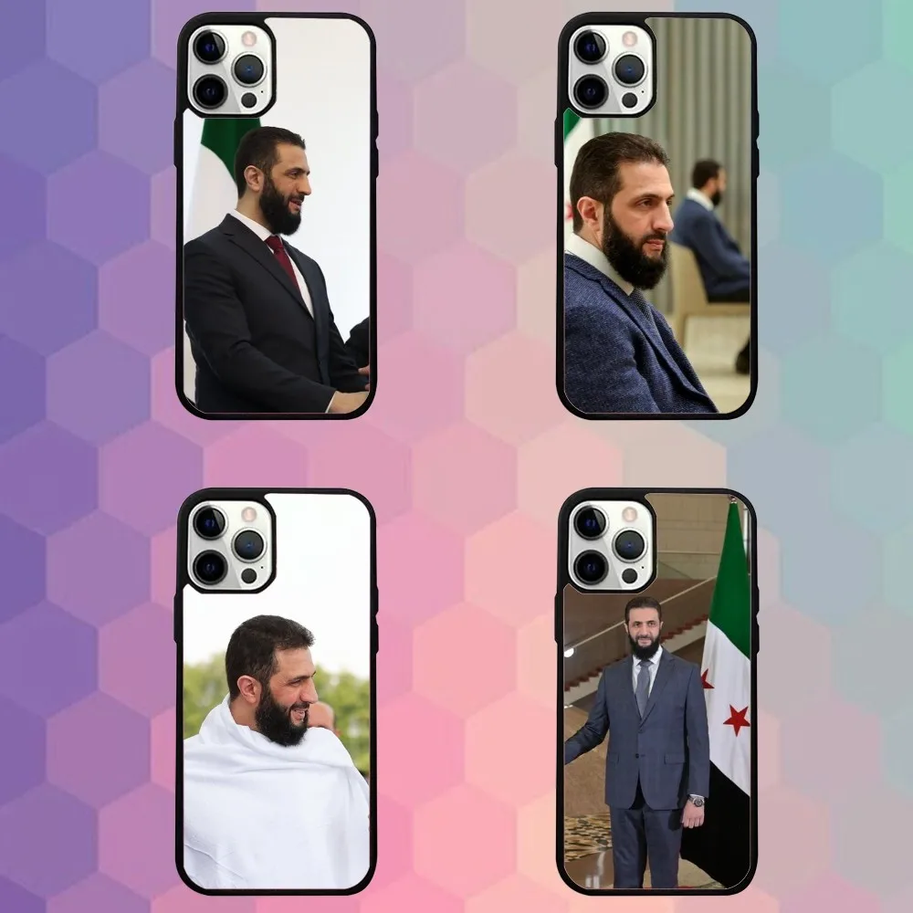 

A-Ahmeds Al-Sharaa Syria Phone Case For iPhone 16e,16,15,14,13,12,11,Plus,Pro,Max,Mini Magsafe Magnetic Wireless Charging