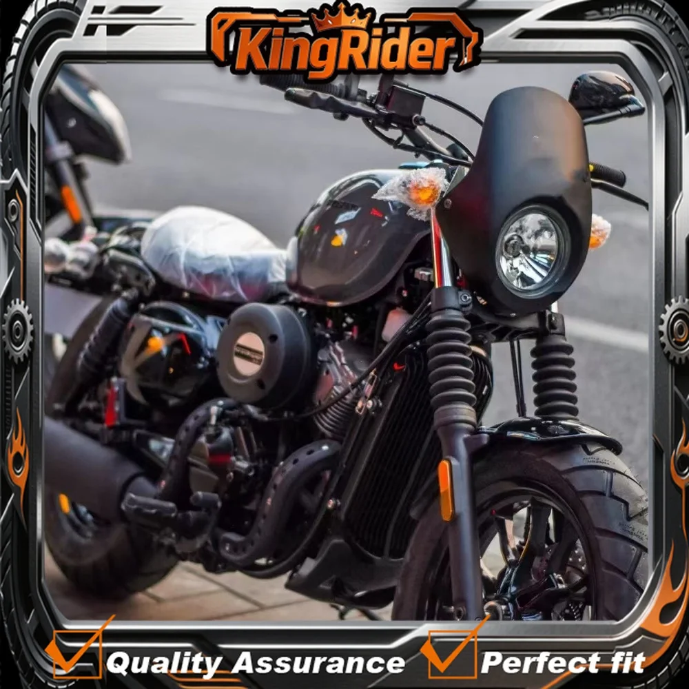 

【Supreme quality】HYOSUNG GV300s refitted large lampshade front windshield motorcycle refitted pig head cover instrument cover.