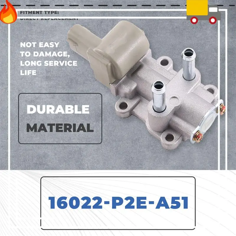 

Discount-Car Idle Air Control Valve IACV IAC For Honda Civic CX DX EX HX LX GX 1.6L SOHC 16022-P2E-A51 16022-P2A-J01 AC184