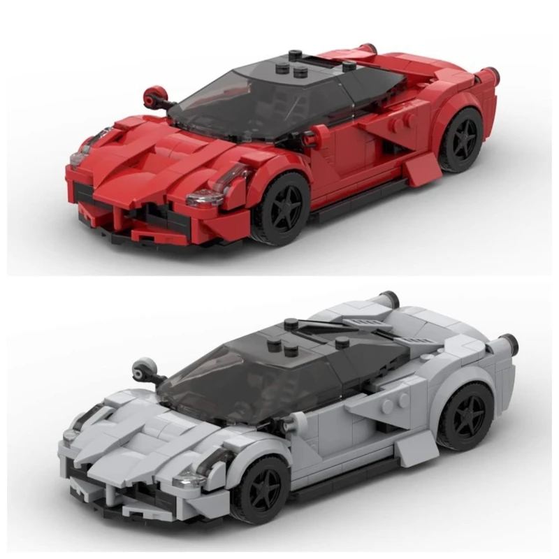 

City Speed Champion Технический спортивный гоночный автомобиль Строительный блок MOC Красная модель суперкара DIY Детские сборные игрушки Подарок на день рождения для мальчика
