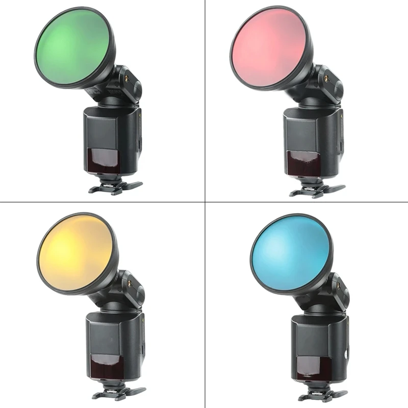 ل Godox AD-S11 حزمة جل مرشح الألوان مع شبكة العسل لملحقات فلاش AD200/Ad200pro