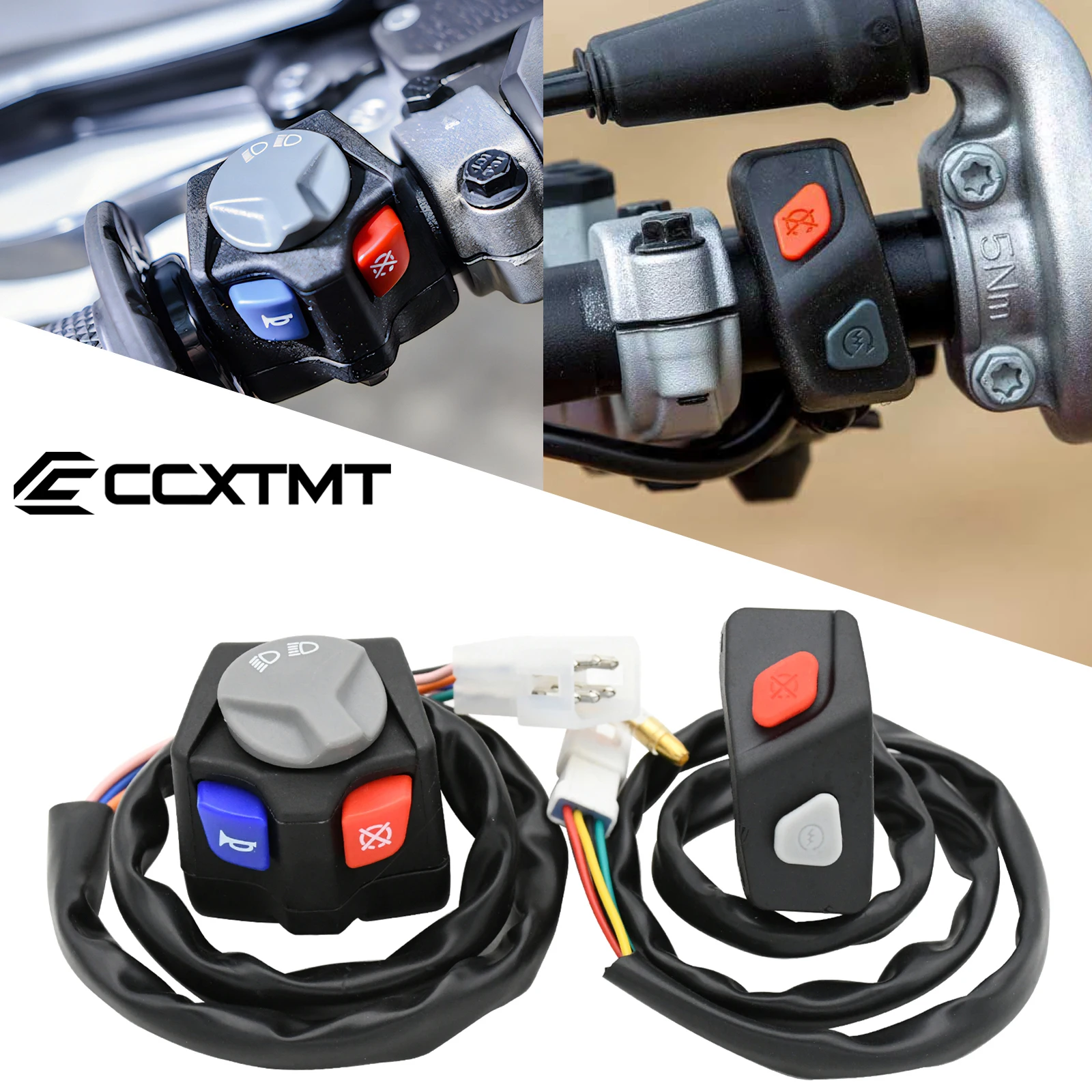Звуковой выключатель фар мотоцикла для KTM EXC XC XCW EXCF SX SXF 125 150 200 250 350 450 500 для Husqvarna TE FE TX FX