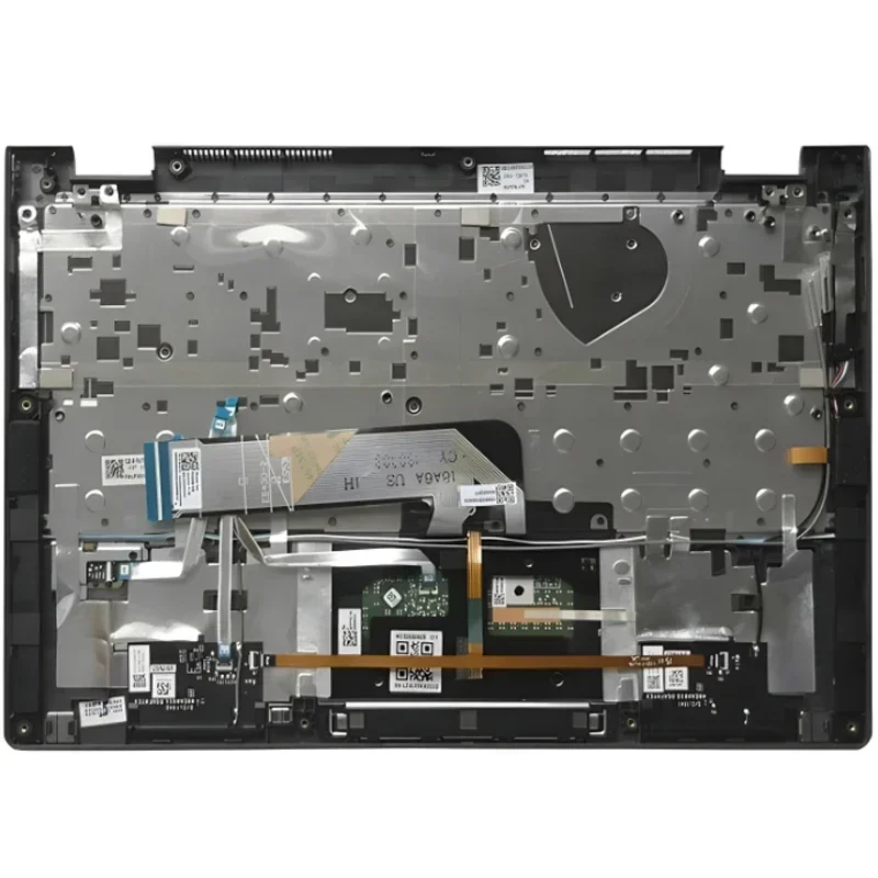 Imagem -04 - Lenovo-laptop Lcd Back Cover Moldura Frontal Palmrest Superior Base Case Inferior Teclado Hang Original Novo Ioga C64013 Iml