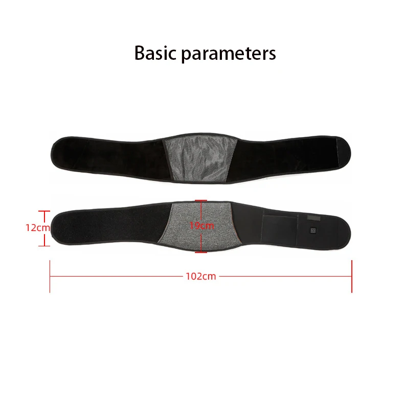 USB Lumbar Disc Protrusion Charging Mugwort Heating Belt Male Female Hand Warming Hot Compress Physiotherapy Heating Waist Belt