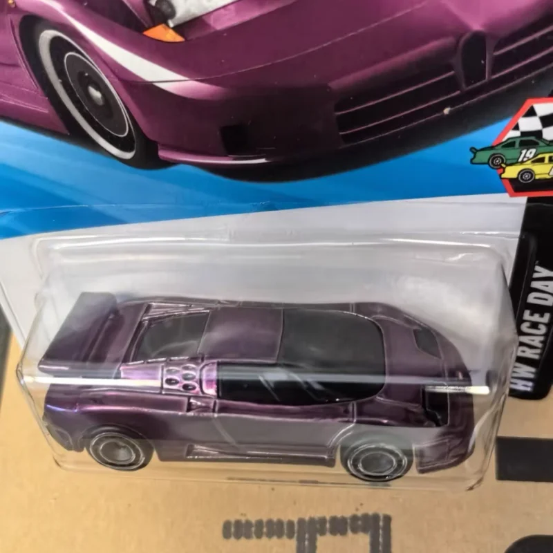 Original 2025L Hot Wheels TH Car Model Super Treasure Hunt 94 Bugatti EB110 SS Collectible Model Room Ornament Boy Birthday Gift