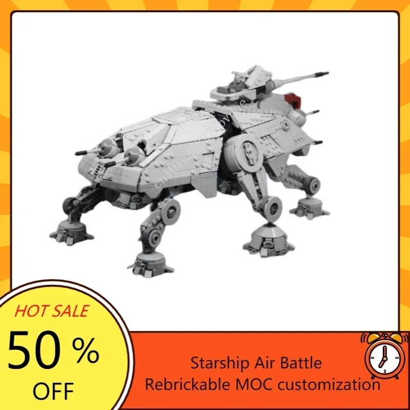 2511PCS Space Battle The Definitive Republic AT-TE Star ภาพยนตร์ Ultimate Custom Collection ประกอบปริศนาเด็กของเล่นวันเกิด