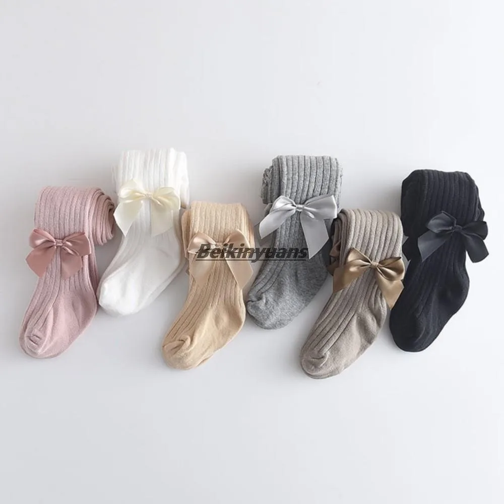 Baby girls tights thin cotton render sox Newborn tights todderl pantyhose big baby conjoined children stocking girl trourse