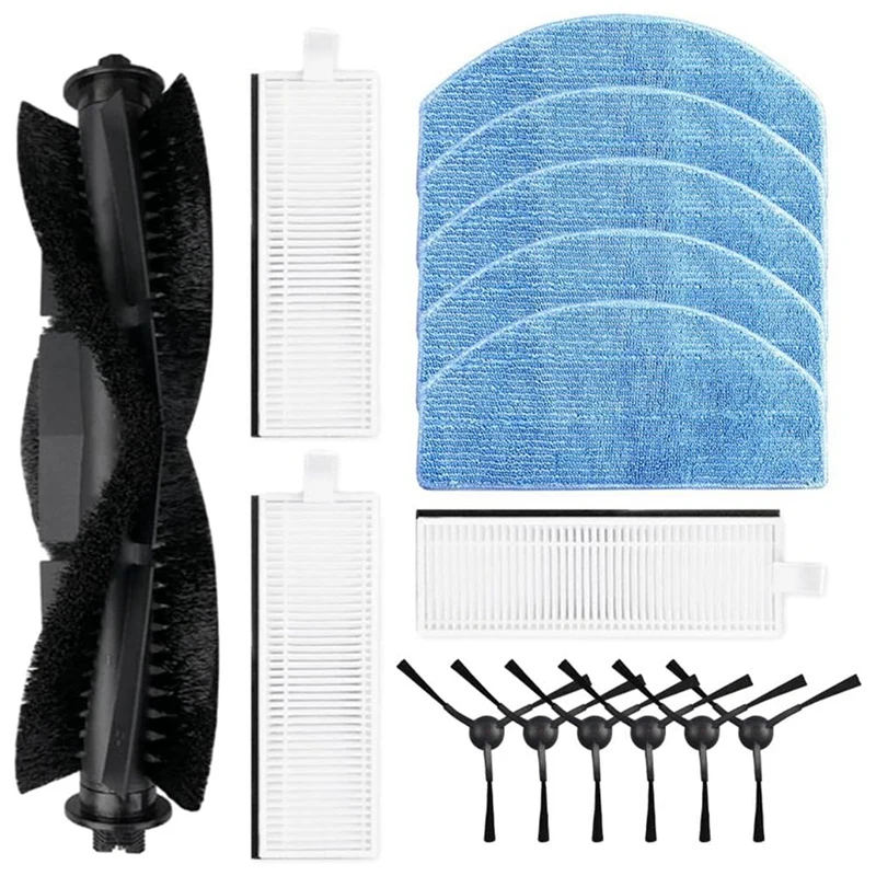 For Laresar Evol 3 Robot Vacuum Cleaner Main Side Brush Hepa Filter Mop Cloth Replacement Parts Accessories