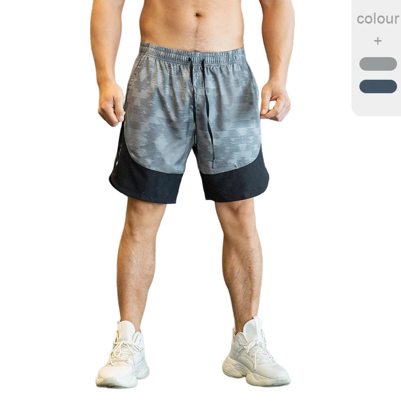 

Men's Basketball Shorts Casual Training Running Gym Loose Short Pants Quick Dry Male Sportswear Shorts Five Point Pants