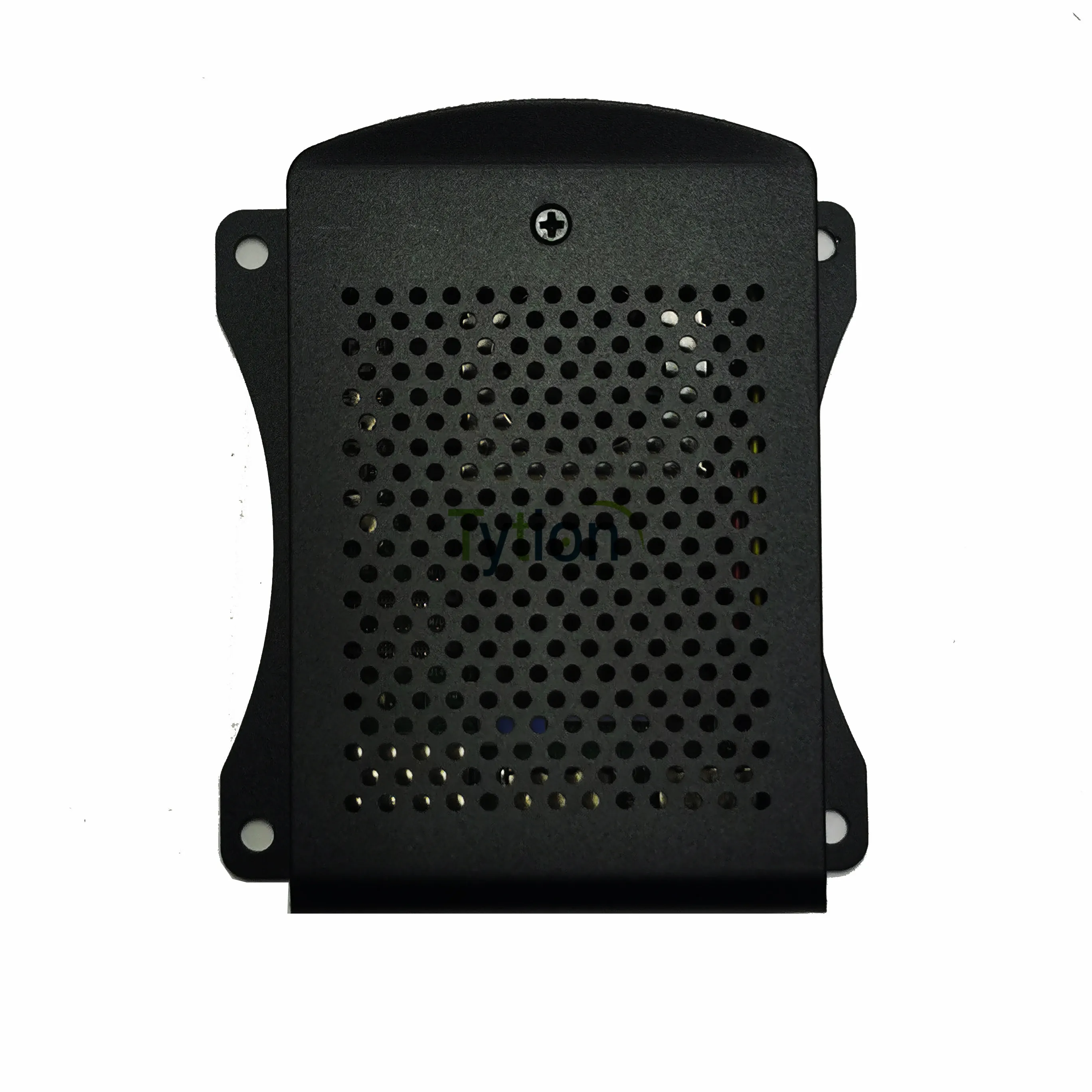 Raspberry Pi 5 Case Metal Aluminum Box Mesh Heat Dissipation Shell Wall Cracket Compatible with Official Heat sinks