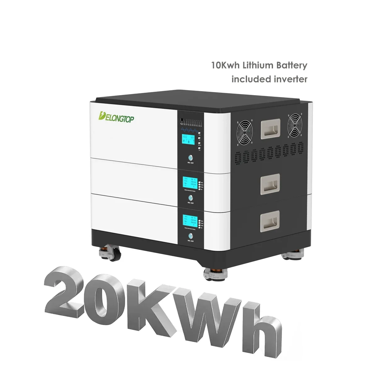 Off Grid Hybrid 10Kwh Inverter With Lithium Ion Battery 48V 200Ah 10kwh 20Kwh Lifepo4 Home Energy Storage Battery