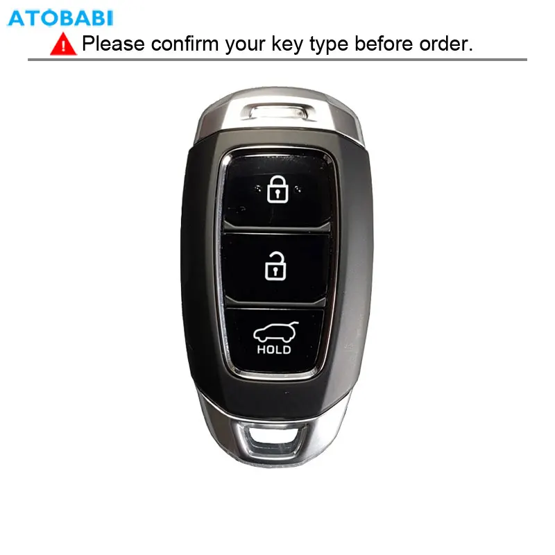 TPU Car Key Cover Remote Fob Key Case Protector For Hyundai Verna 2020 2021 Santa Fe i30 Kona Azera Accent 2019 Auto Accessories