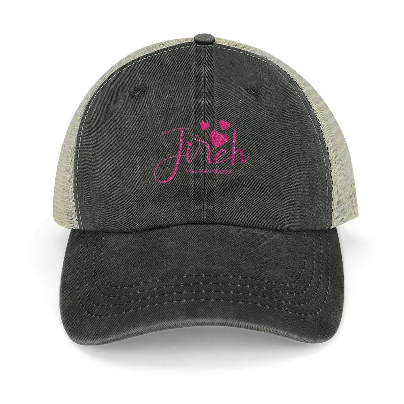 

Jireh You Are More Then Enough Christian Faith Baseball Cap cute Thermal Visor Hat Beach black For Man Women's