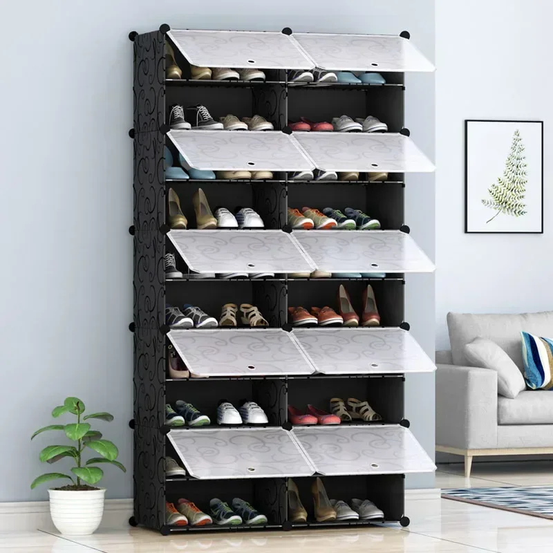 Shoe Organizer Ultra Thin Shoe Cabinet Stand Dorm Shelf Shoe Rack Closet Modern Muebles Para El Hogar Furniture Sets China