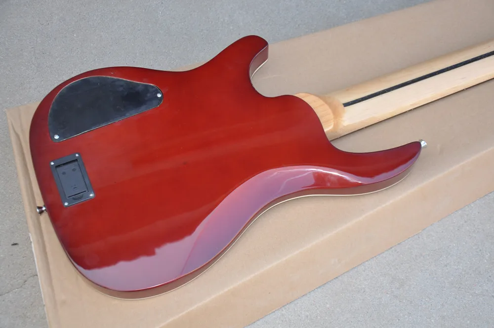 5 Strings Electric Bass Guitar with Chrome Hardware,Rosewood Fretboard,Provide customized service view 5
