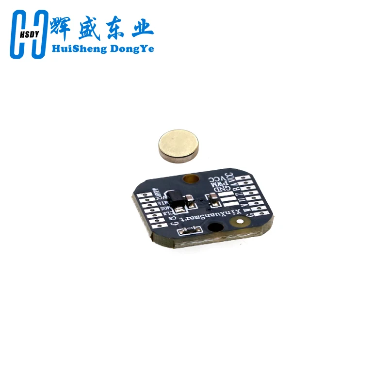 MT6835 21-Bit Magnetic Encoder Module for Brushless Motor – PWM/SPI Interface, Replacement for AS50 Series